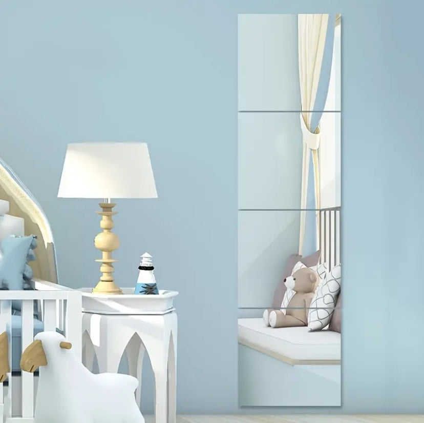 MELLOVISTA™ Mirror Wall Self Adhesive Acrylic