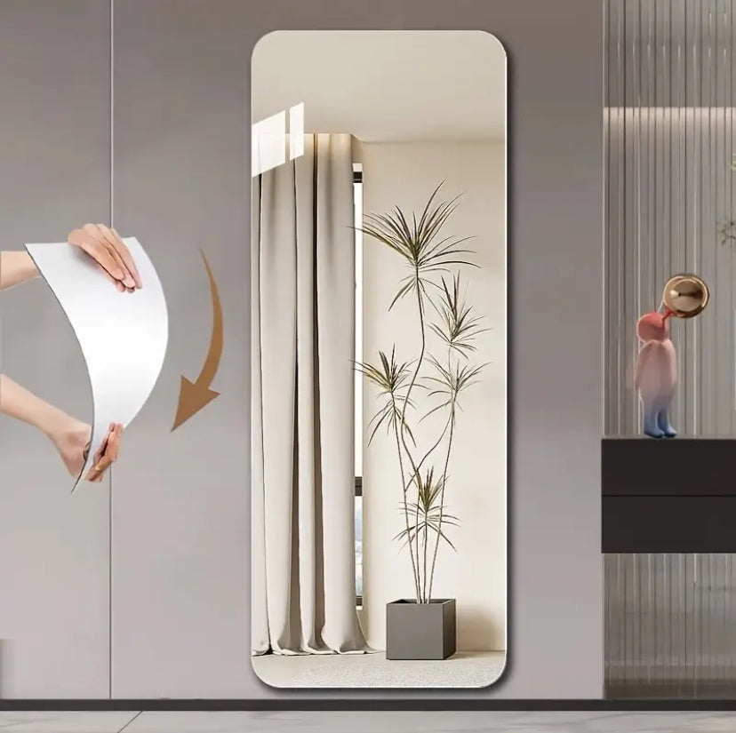 MELLOVISTA™ Mirror Wall Self Adhesive Acrylic